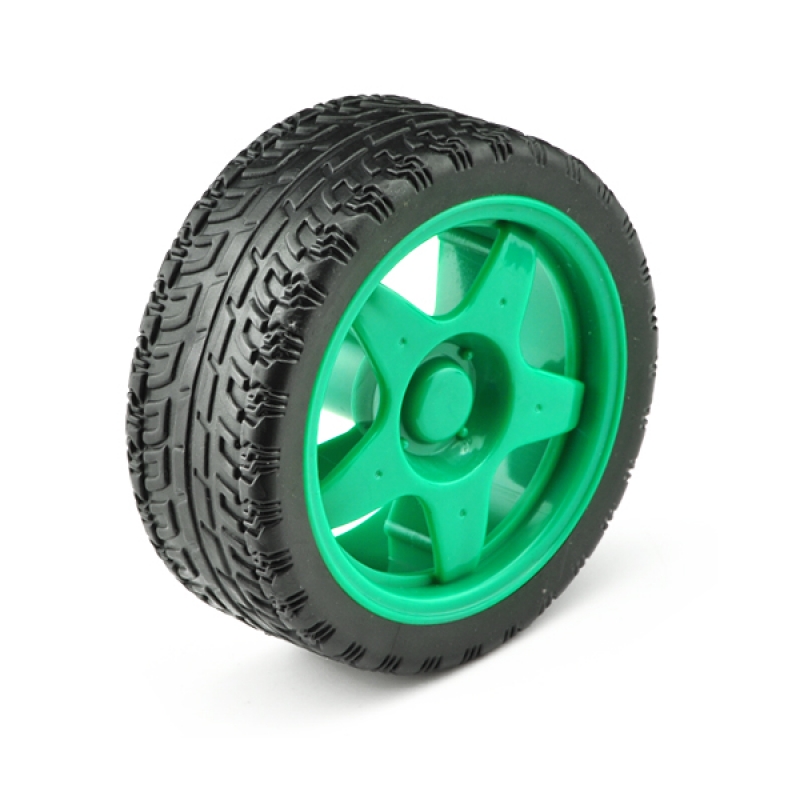 Toy Tires Basic Rubber Wheel (2 Pack)